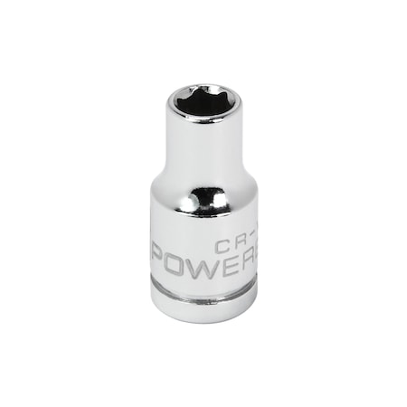 Powerbuilt 1/4" Drive 5.5Mm 6Pt Socket 648282